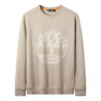 Свитер Timberland Tree Logo Sweater 'Beige', бежевый