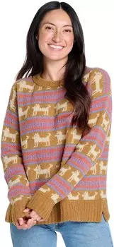 Свитер Toad&Co Cotati Dolman Sweater, цвет Kelp Pups