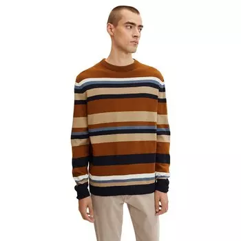 Свитер Tom Tailor 1032276 Crew Neck, коричневый