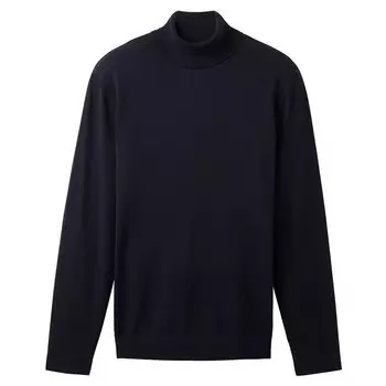 Свитер Tom Tailor 1038202 Basic Knit Turtle Neck, синий
