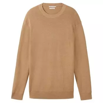 Свитер Tom Tailor 1038238 Comfort Cosy Knit Crew Neck, бежевый