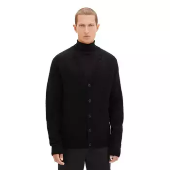 Свитер Tom Tailor 1039712 Comfort Cosy Knitted Cardigan, черный