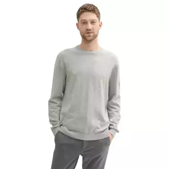 Свитер Tom Tailor 1039810 Basic Knit, серый