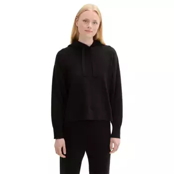 Свитер Tom Tailor 1043338 hoodie, черный