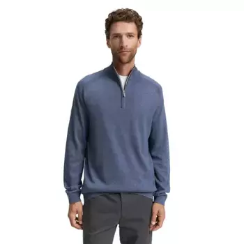 Свитер Tom Tailor 1047569 Basic Knit Troyer, синий
