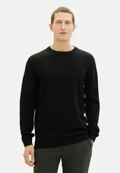 Свитер TOM TAILOR, черный