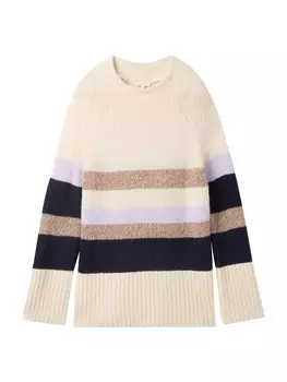 Свитер TOM TAILOR, цвет Cream/Camel