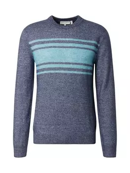 Свитер TOM TAILOR, цвет marine blue/Aqua