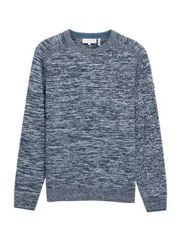 Свитер TOM TAILOR, цвет marine blue/Opal/Dusty blue