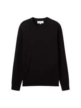 Свитер TOM TAILOR DENIM Sweater, черный