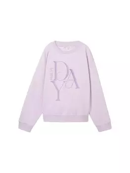 Свитер TOM TAILOR DENIM Sweatshirt, цвет lilac/light purple