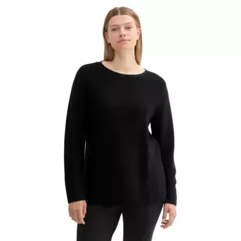 Свитер Tom Tailor New Ottoman Plus, черный