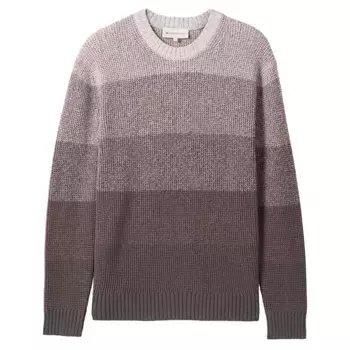 Свитер Tom Tailor Structured Gradient Knit, серый