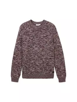 Свитер TOM TAILOR Sweater, цвет Bordeaux/Pastel red