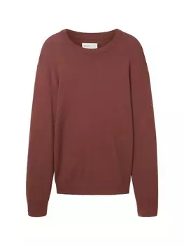 Свитер TOM TAILOR Sweater, цвет rusty red
