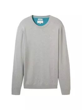 Свитер TOM TAILOR Sweater, пятнистый серый