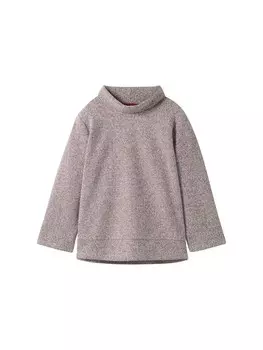 Свитер TOM TAILOR Sweatshirt, цвет brown/white