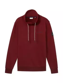 Свитер TOM TAILOR Sweatshirt, цвет carmine red