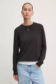 Свитер Томми Джинс Tommy Jeans, черный