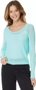 Свитер Tommy Bahama Cedar Linen LS V-Neck, синий