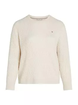 Свитер Tommy Hilfiger Curve, светло-бежевый