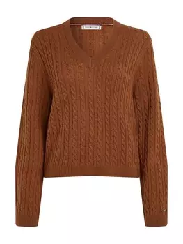 Свитер TOMMY HILFIGER, карамель