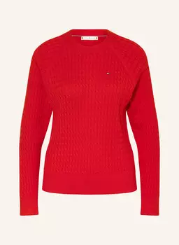 Свитер TOMMY HILFIGER, красный
