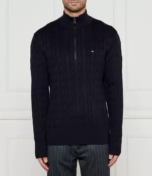 Свитер Tommy Hilfiger Regular Fit, темно-синий