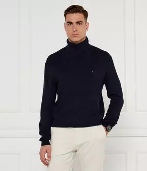 Свитер Tommy Hilfiger Regular Fit, темно-синий