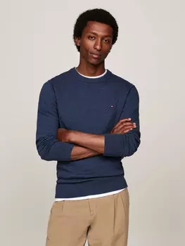 Свитер Tommy Hilfiger Regular Fit, темно-синий