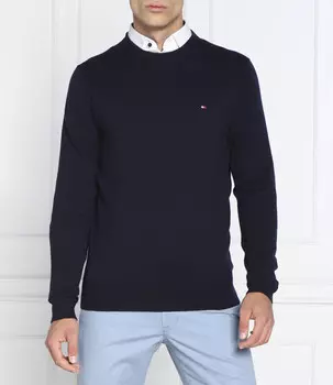 Свитер Tommy Hilfiger Regular Fit, темно-синий