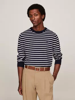 Свитер Tommy Hilfiger Regular Fit, темно-синий