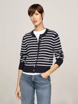 Свитер Tommy Hilfiger Regular Fit, темно-синий