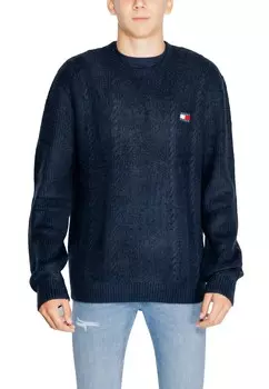 Свитер Tommy Hilfiger с логотипом, синий