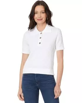 Свитер Tommy Hilfiger Sweater Polo, цвет Bright White