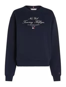 Свитер TOMMY HILFIGER Sweatshirt, морской синий