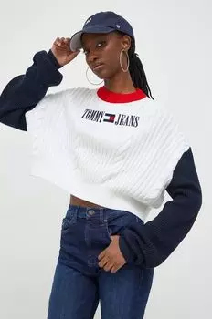 Свитер Tommy Jeans, бежевый