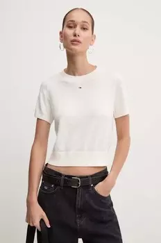 Свитер Tommy Jeans, бежевый