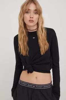 Свитер Tommy Jeans, черный