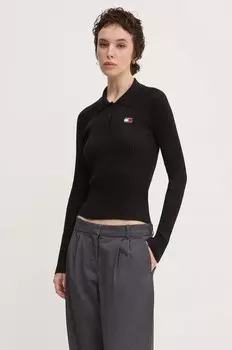 Свитер Tommy Jeans, черный