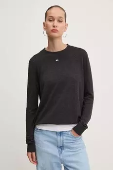 Свитер Tommy Jeans, черный