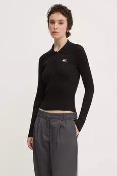 Свитер Tommy Jeans, черный