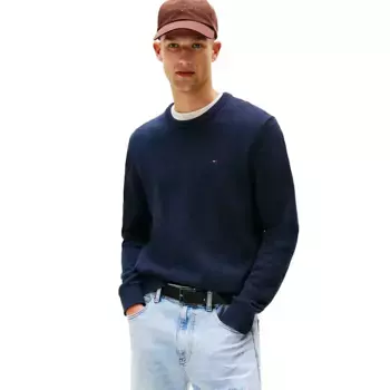 Свитер Tommy Jeans Ess Slim Fit, синий