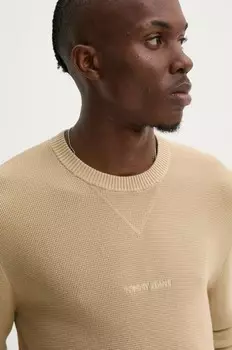 Свитер Tommy Jeans, коричневый