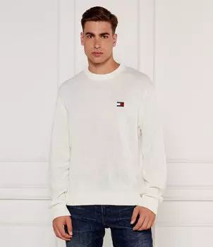 Свитер Tommy Jeans Regular Fit, белый