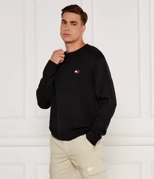Свитер Tommy Jeans Regular Fit, черный