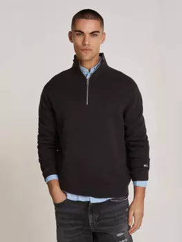 Свитер Tommy Jeans Regular Fit, черный