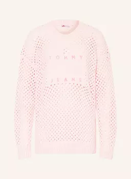 Свитер Tommy Jeans, розовый