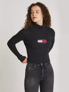 Свитер Tommy Jeans Slim Fit, цвет grafite