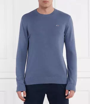 Свитер Tommy Jeans Slim Fit, синий